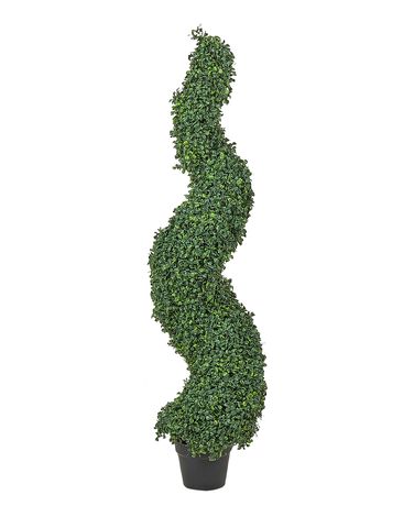 Plante artificielle BOXWOOD SPIRAL TREE 120 cm Vert