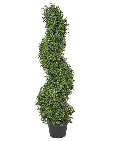 Plante artificielle BUXUS SPIRAL TREE 98 cm Vert