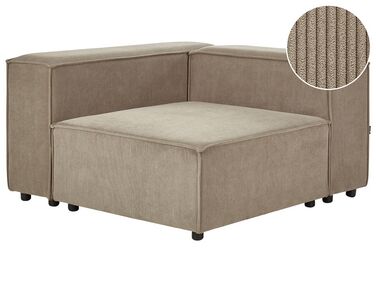 Corner Seat APRICA Corduroy Brown