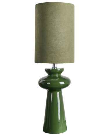 Lampe à poser OTEROS Vert olive