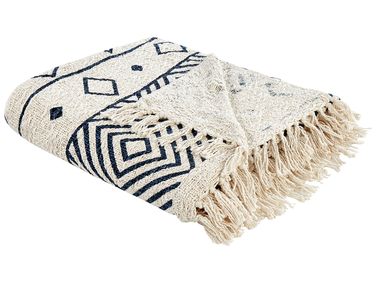 Couverture NAJUY Coton 220 x 240 cm Beige