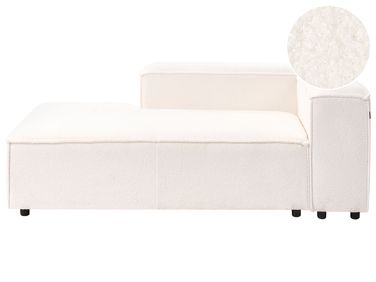 Right-Hand Chaise Longue ARDAL Boucle Off-White