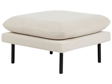 Ottoman VINTERBRO Tissu Beige clair