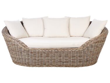 Garden Daybed CAVO Rattan Natural