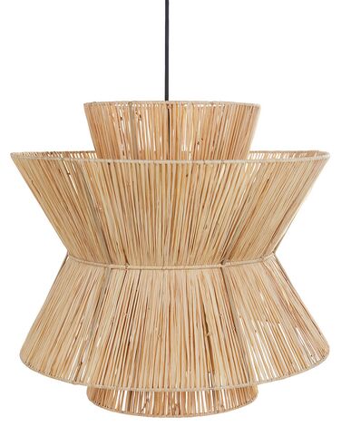 Lampe suspension TELAMBA Osier Naturel