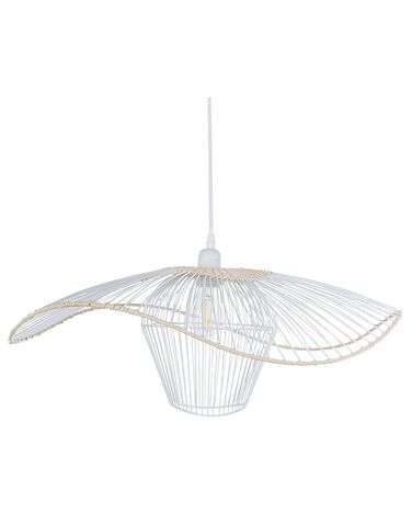Lampe suspension LUNGA Métal Blanc