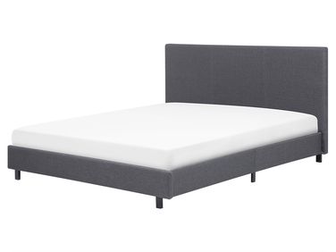 Lit à eau Tissu ALBI 160 x 200 cm Gris