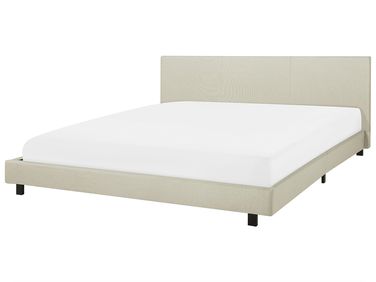 Lit à eau Tissu ALBI 180 x 200 cm Beige