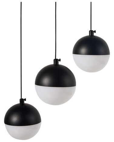 Lampe LED suspendue ANKOBRA Métal Noir