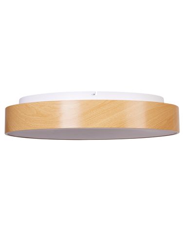 Plafonnier à LED BRAGOTO Avec télécommande Avec variateur Métal Marron clair