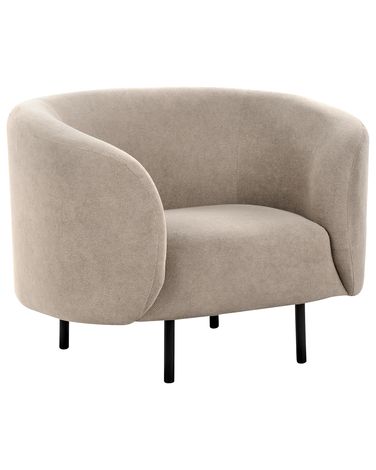 Fauteuil LOEN Stof Taupe