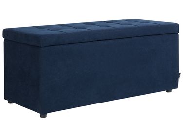 Opbergpoef OREM Stof Marineblauw