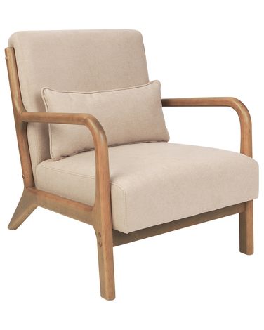 Fauteuil SKOVDE Stof Beige