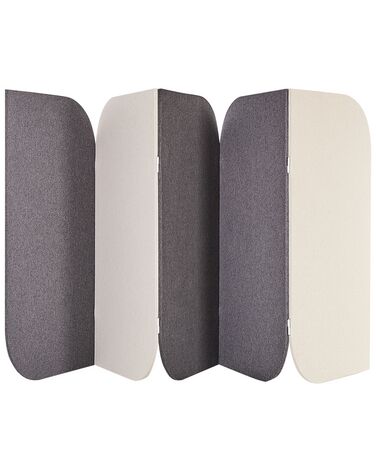 Séparateur de bureau SHADY 400 x 160 cm Gris