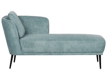 Left-Hand Chaise Longue ARTHEZE Fabric Blue