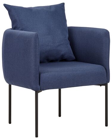 Armchair MALMOS Fabric Dark Blue