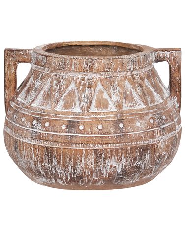 Cache-pot VARIEGATUM 27 cm Marron