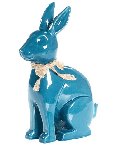 Accessoire Décoratif Lapin JAMBLES Céramique Bleu