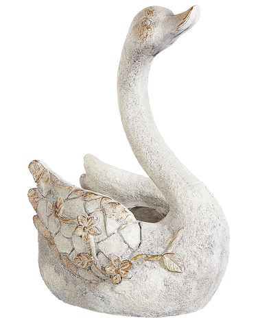 Statue de jardin GRUFFY Blanc