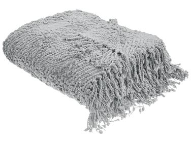 Couverture VELLA Coton 150 x 200 cm Gris