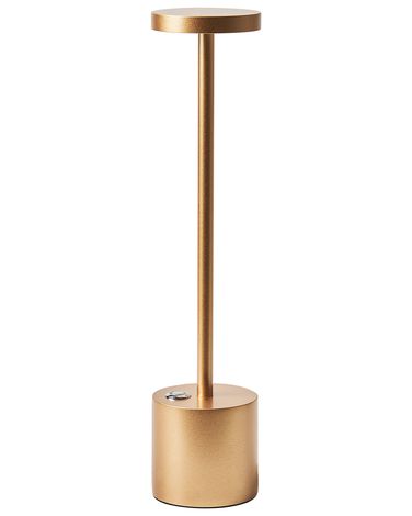 Lampe de table LED sans fil LIZANDRO Avec variateur Métal Doré
