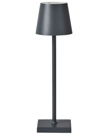 Lampe de table LED sans fil VALIRA Avec variateur Métal Gris foncé