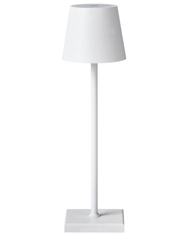 Lampe de table LED sans fil BACEIRO Avec variateur Métal Blanc