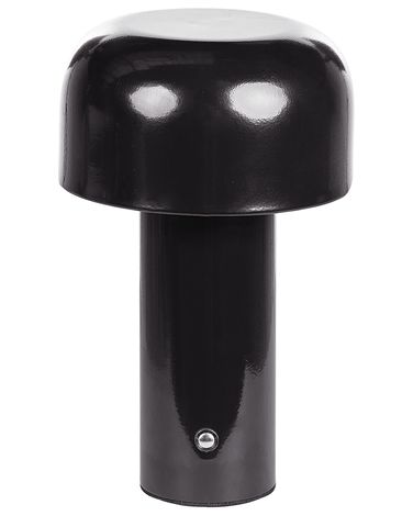 Lampe de table LED sans fil BESOS Avec variateur Métal Noir