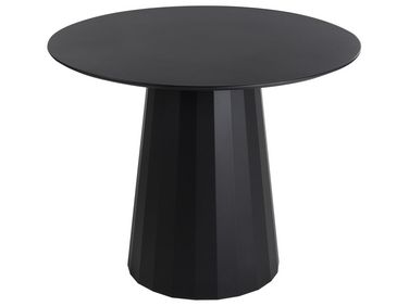 Dining Table PLATO Black 100 cm 100 cm Metal
