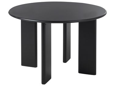 Dining Table COSMO Black 120 cm 120 cm