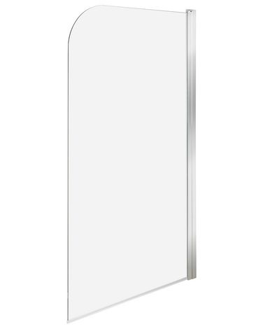 Paroi de bain douche LAPAN 140 x 80 cm Argenté