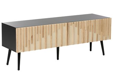 Meuble TV DALCROSS Marron/noir