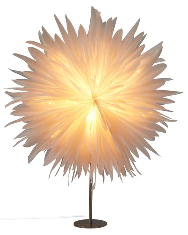 Kerstdecoratie Tafellamp SATOPANTH Ster 70 cm Wit