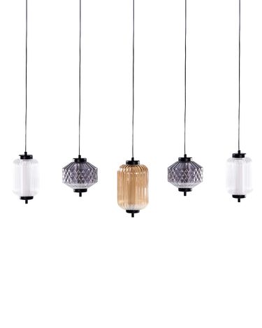 Lampe LED suspendue SULLANE LED Verre Multicolore