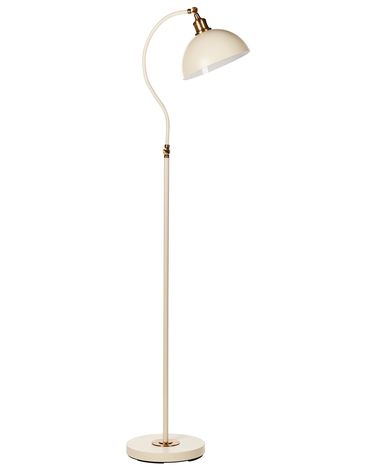 Lampadaire LENNON Réglable Métal Beige clair