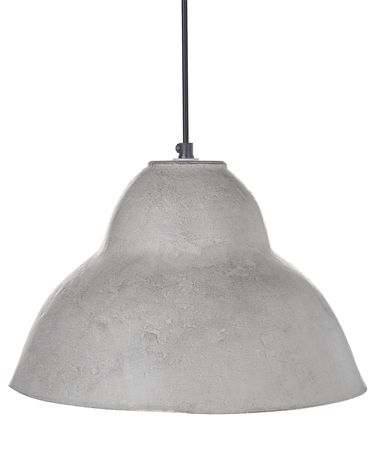 Hanglamp KABALEBO Papier-mâché Grijs