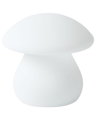 Lampe de table d'extérieur LED TUIRA Avec télécommande Blanc