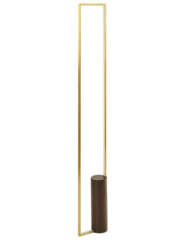 Lampadaire LED PATRICIO Métal Doré