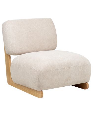 Fauteuil KOKKOLA Stof Lichtbeige