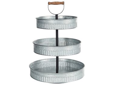 Support à gâteaux à 3 niveaux KOUIGN Argenté