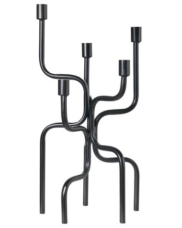 Kaarshouder PORRTELA Metaal 50 cm Zwart