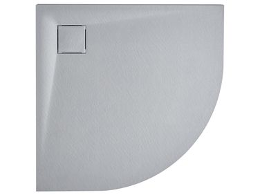 Bac de douche PARON 80 x 80 x 3 cm Gris