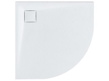 Bac de douche PARON 80 x 80 x 3 cm Blanc