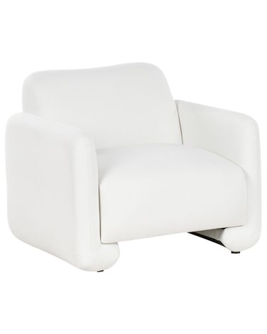 Fauteuil SALAND Stof Wit