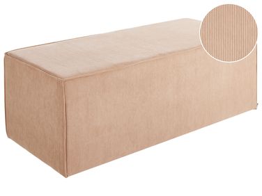 Poef VINITA Corduroy Beige