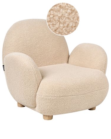 Kinderfauteuil HEM Bouclé Beige