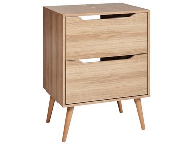 Meuble-lavabo CARIACICA 60 cm Marron clair