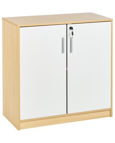 Kantoorkast ZEHNA Lichtbruin/wit