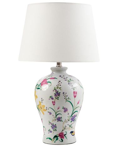 Lampe à poser FEBROS Porcelaine Blanc