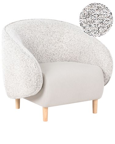 Fauteuil UMEA Stof Lichtbeige
